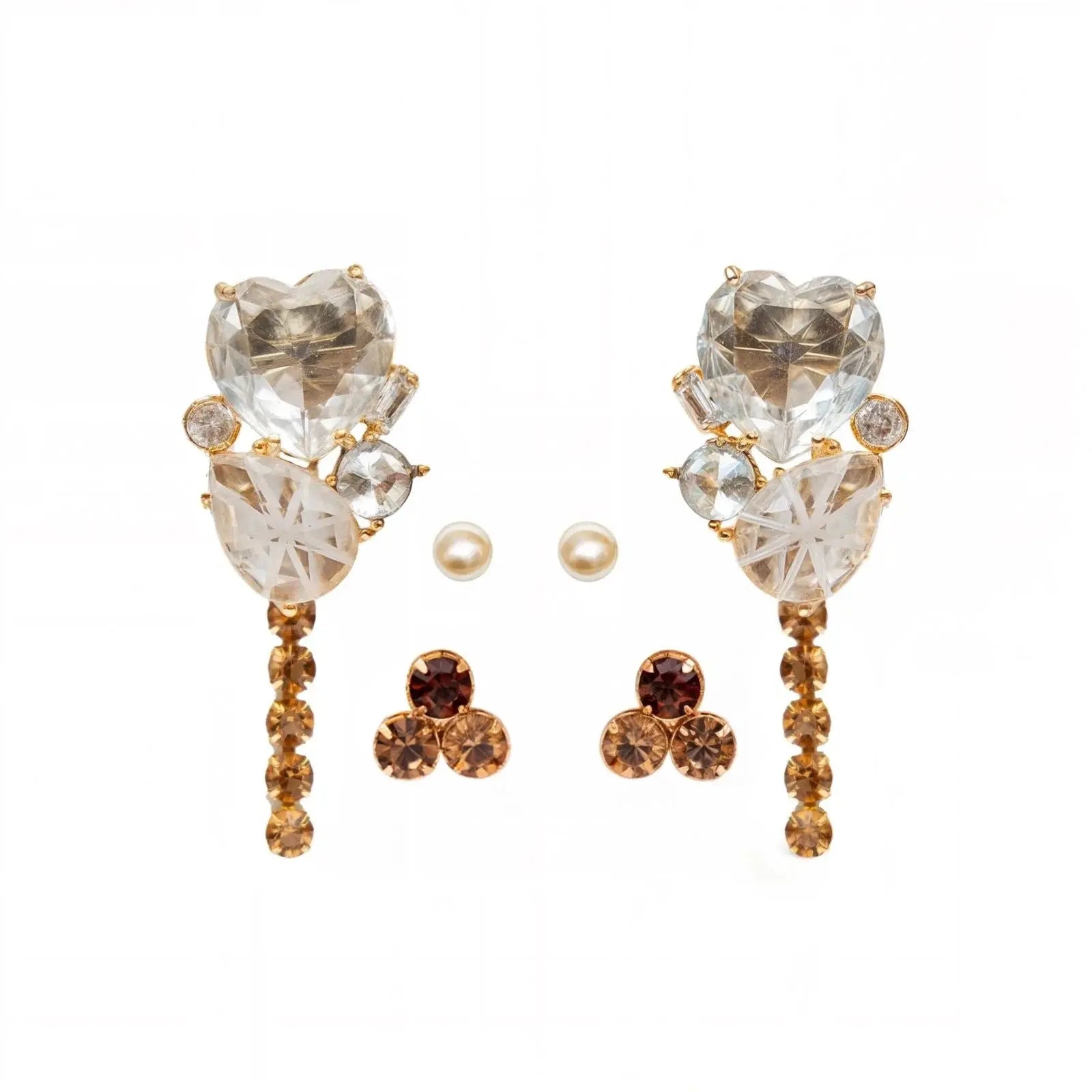 SATIN | shopsatin.ae SATIN | shopsatin.ae Autumn Crystal Earrings Set – Colorapp