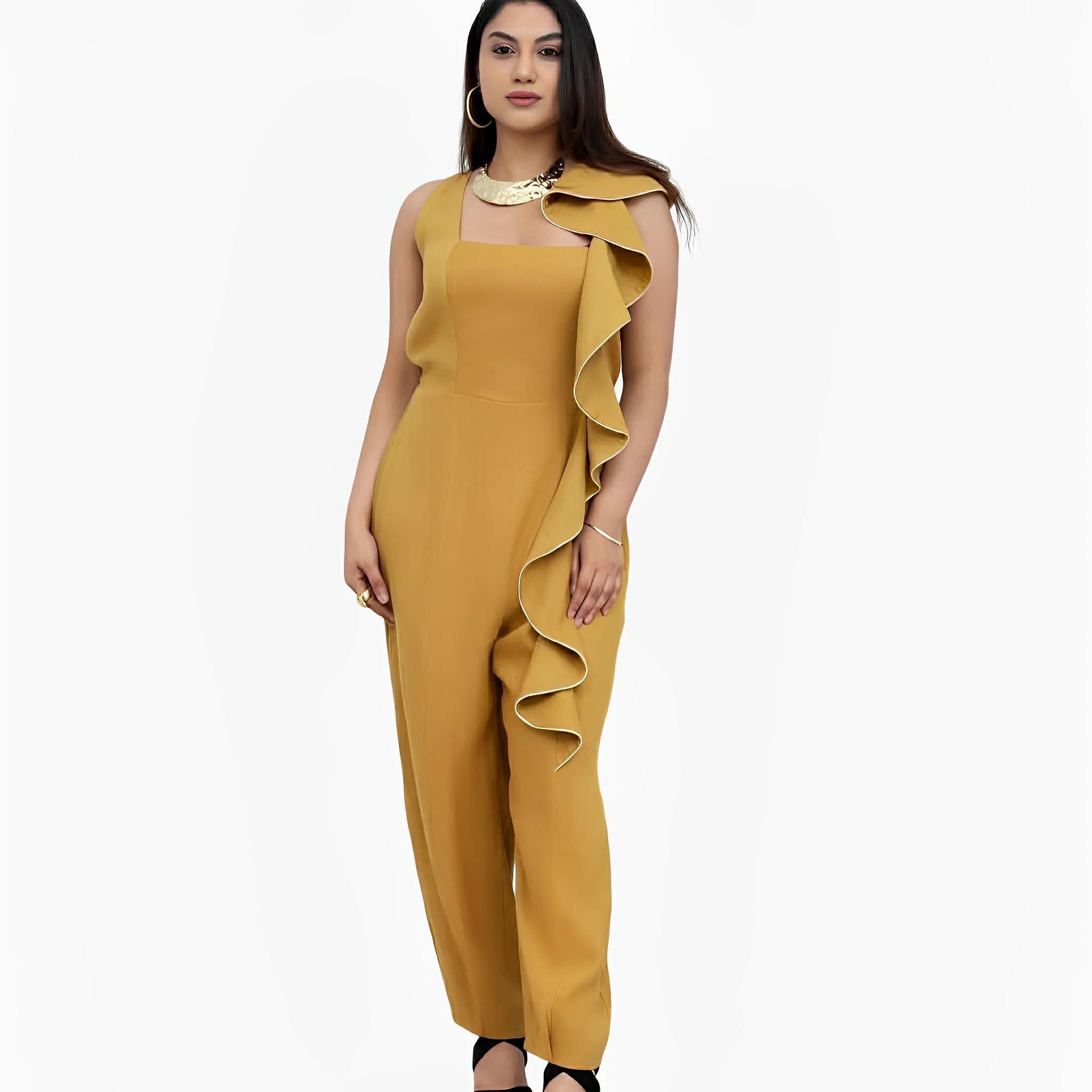 SATIN | Brazilian Luxury Fashion LILLY SARTI LILLY SARTI Masha Linen Jumpsuit