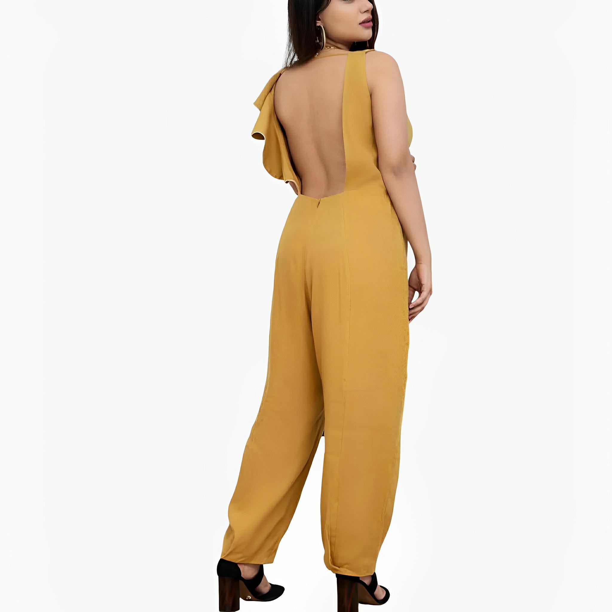 SATIN | Brazilian Luxury Fashion LILLY SARTI LILLY SARTI Masha Linen Jumpsuit