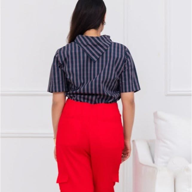 LILLY SARTI Western Scarf Collar Blouse - SATIN | Brazilian Luxury Fashion