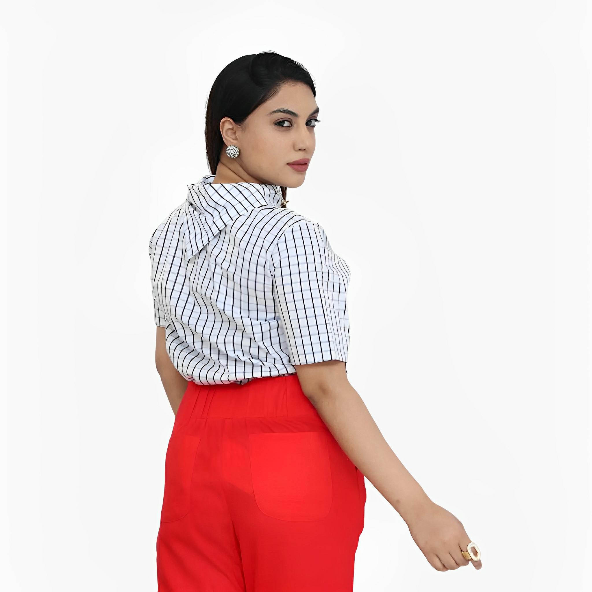 SATIN | Brazilian Luxury Fashion LILLY SARTI LILLY SARTI Linen Cargo Pants