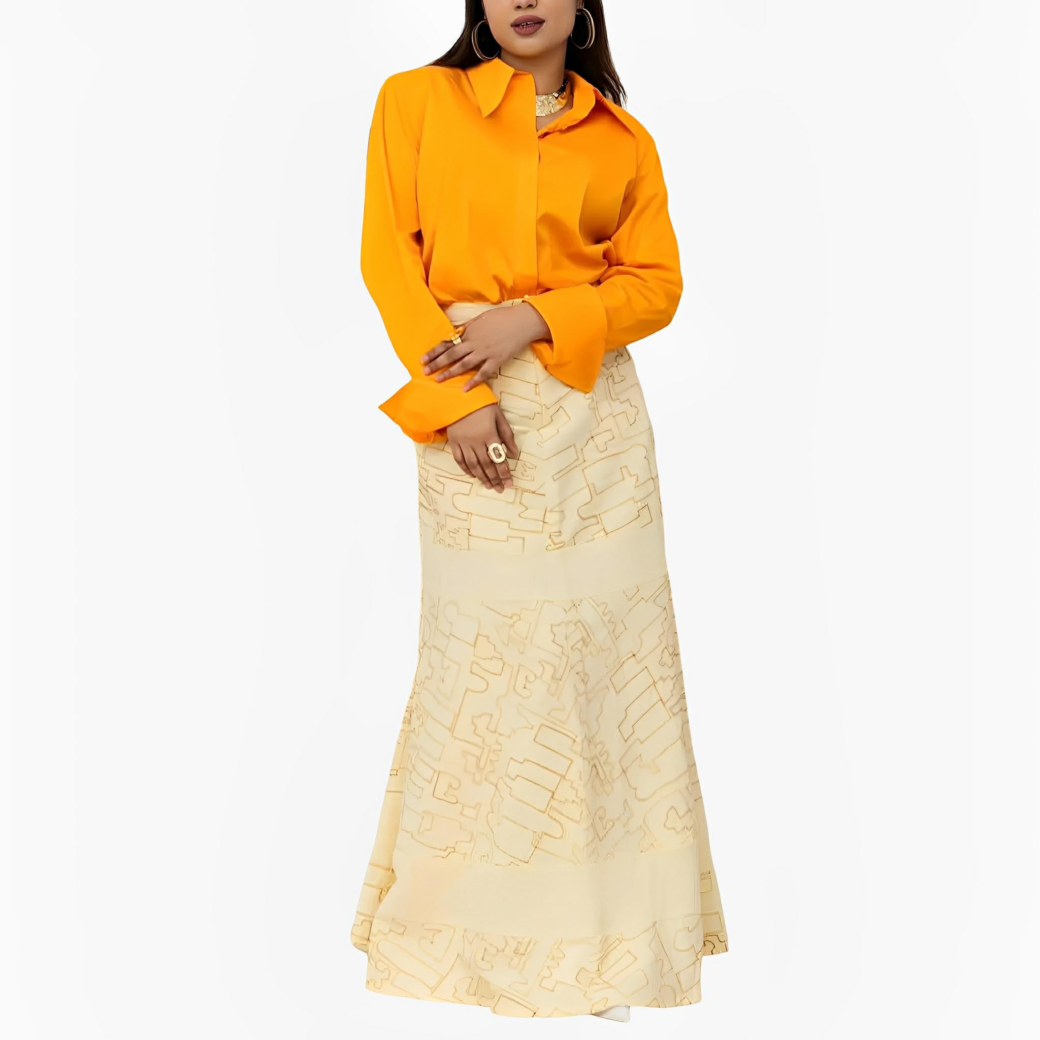 SATIN | Brazilian Luxury Fashion LILLY SARTI LILLY SARTI Lirio Skirt