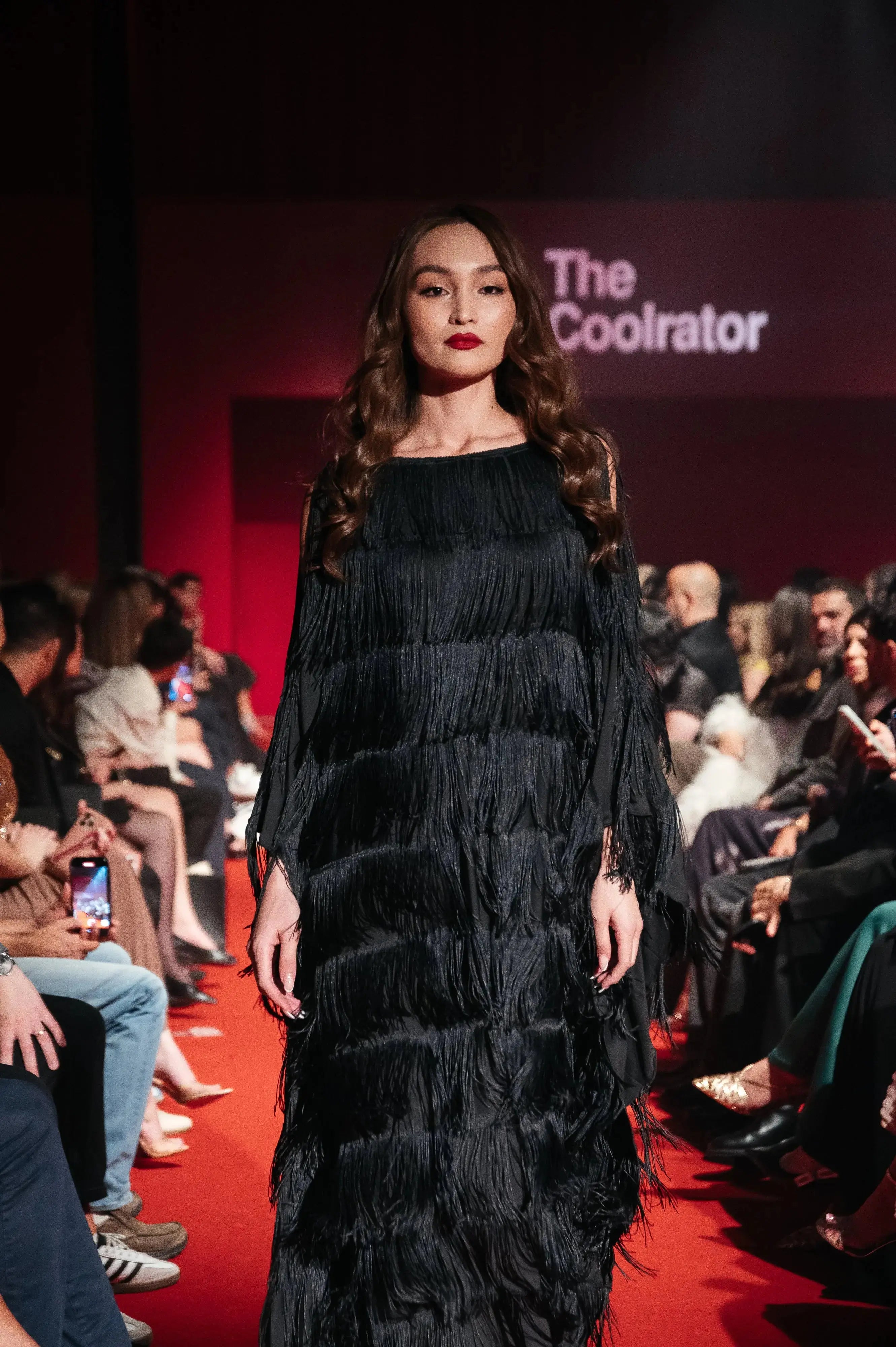 Bambu - Kaftan Fringes Black