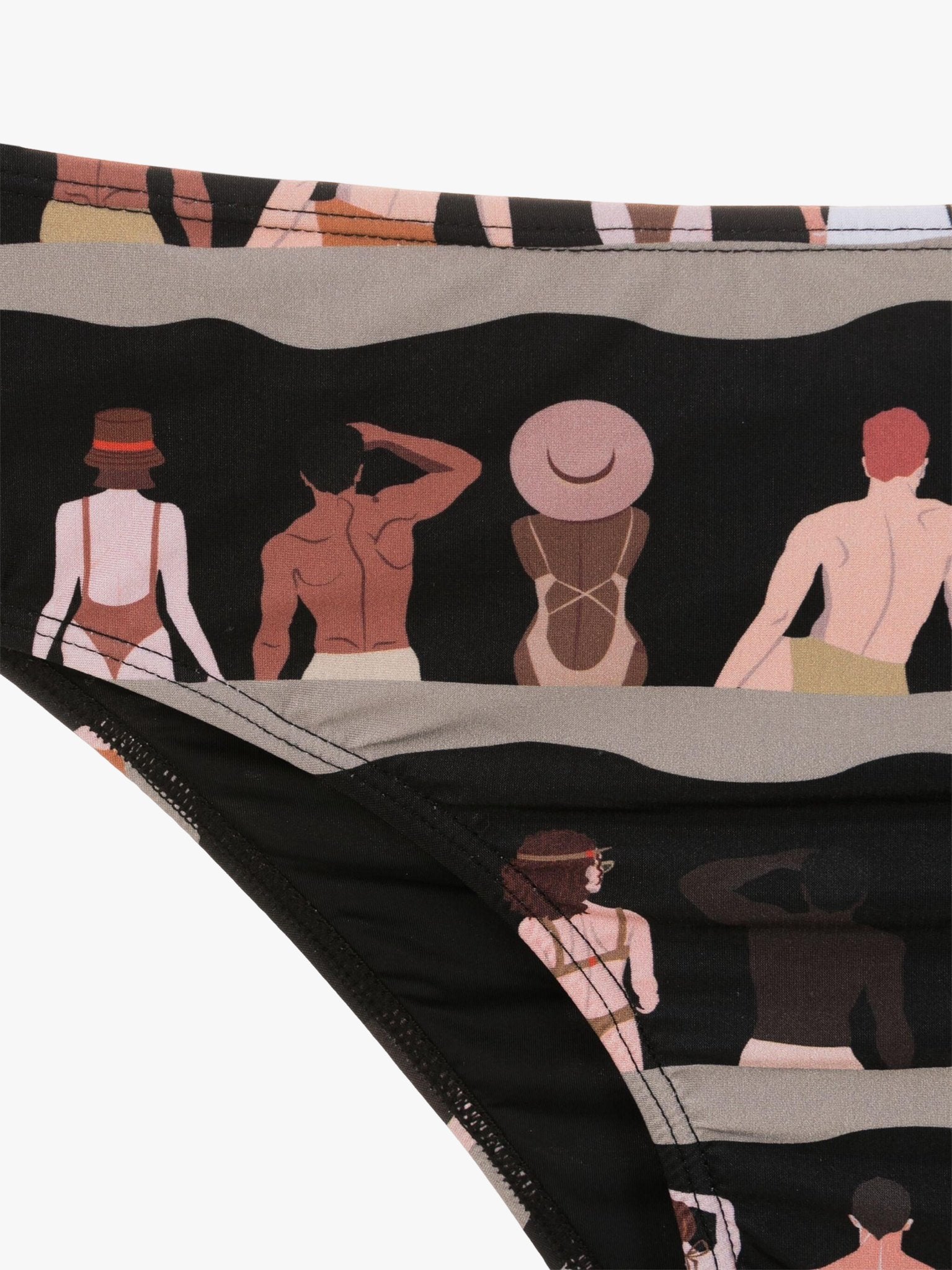 SATIN | Brazilian Luxury Fashion AMIR SLAMA AMIR SLAMA High Cut Bikini Bottom