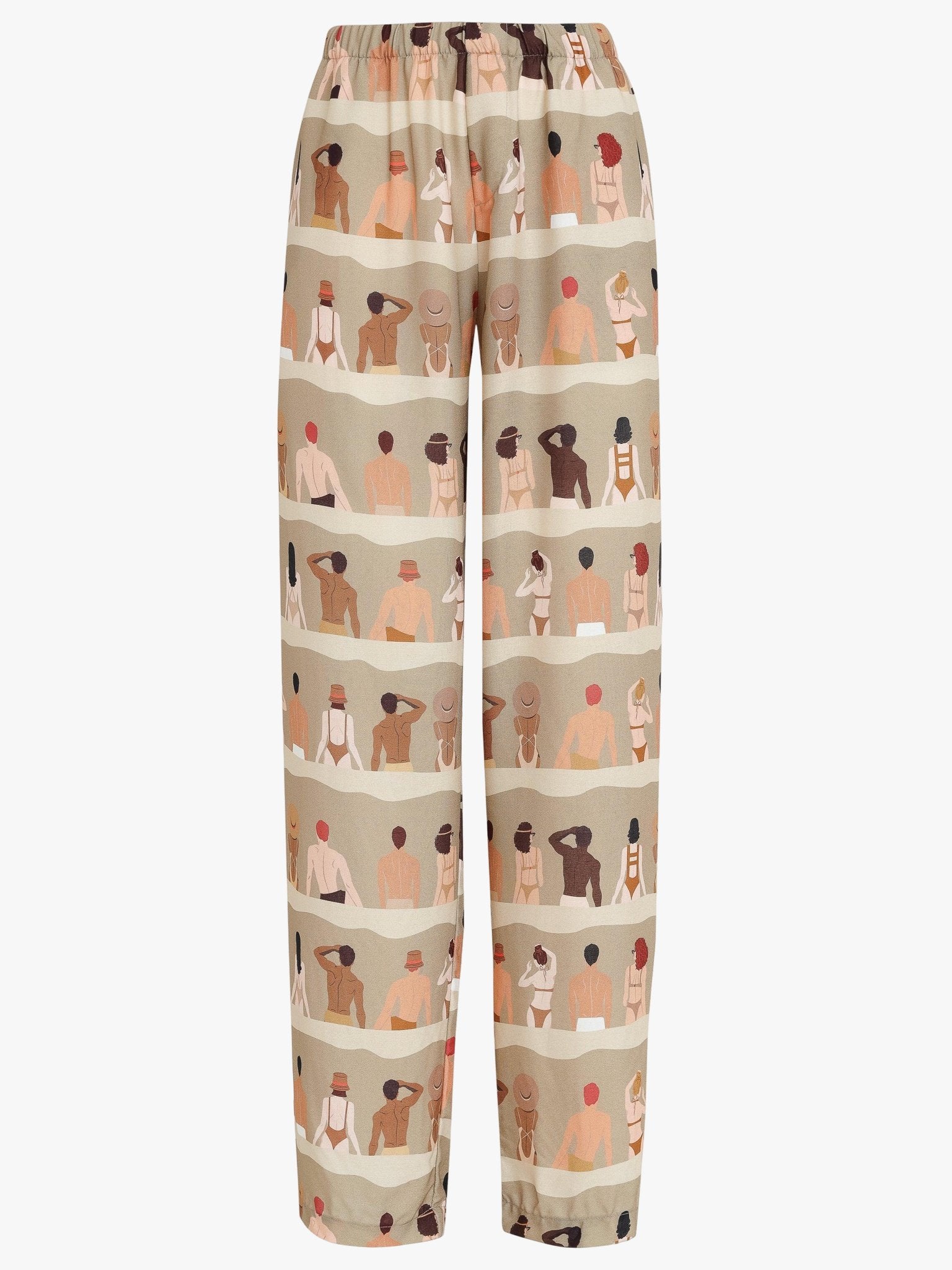 SATIN | Brazilian Luxury Fashion AMIR SLAMA AMIR SLAMA Viscose Pajama Pants