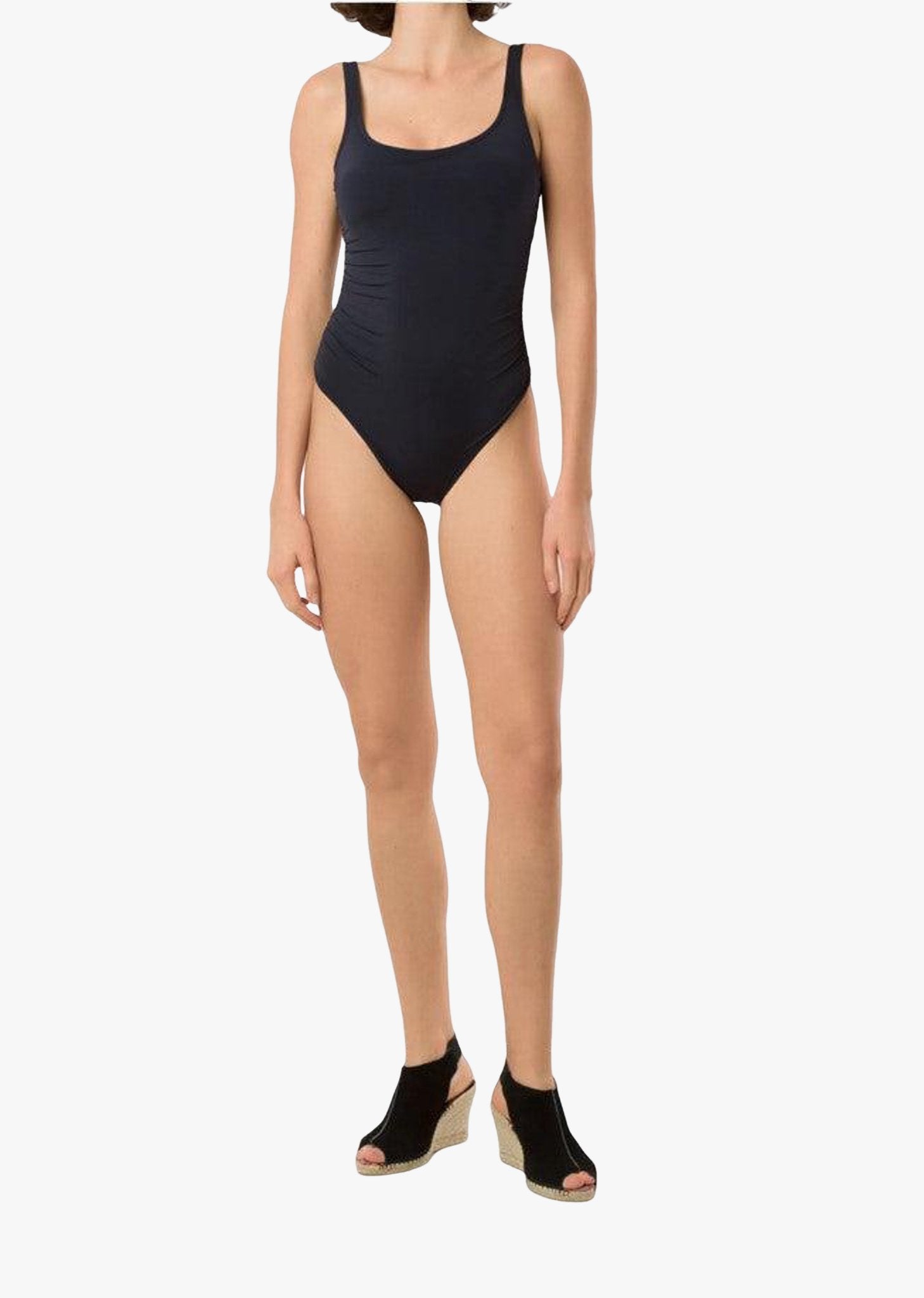 SATIN | Brazilian Luxury Fashion AMIR SLAMA AMIR SLAMA Swimsuit With Side Straps And Cutout Detail