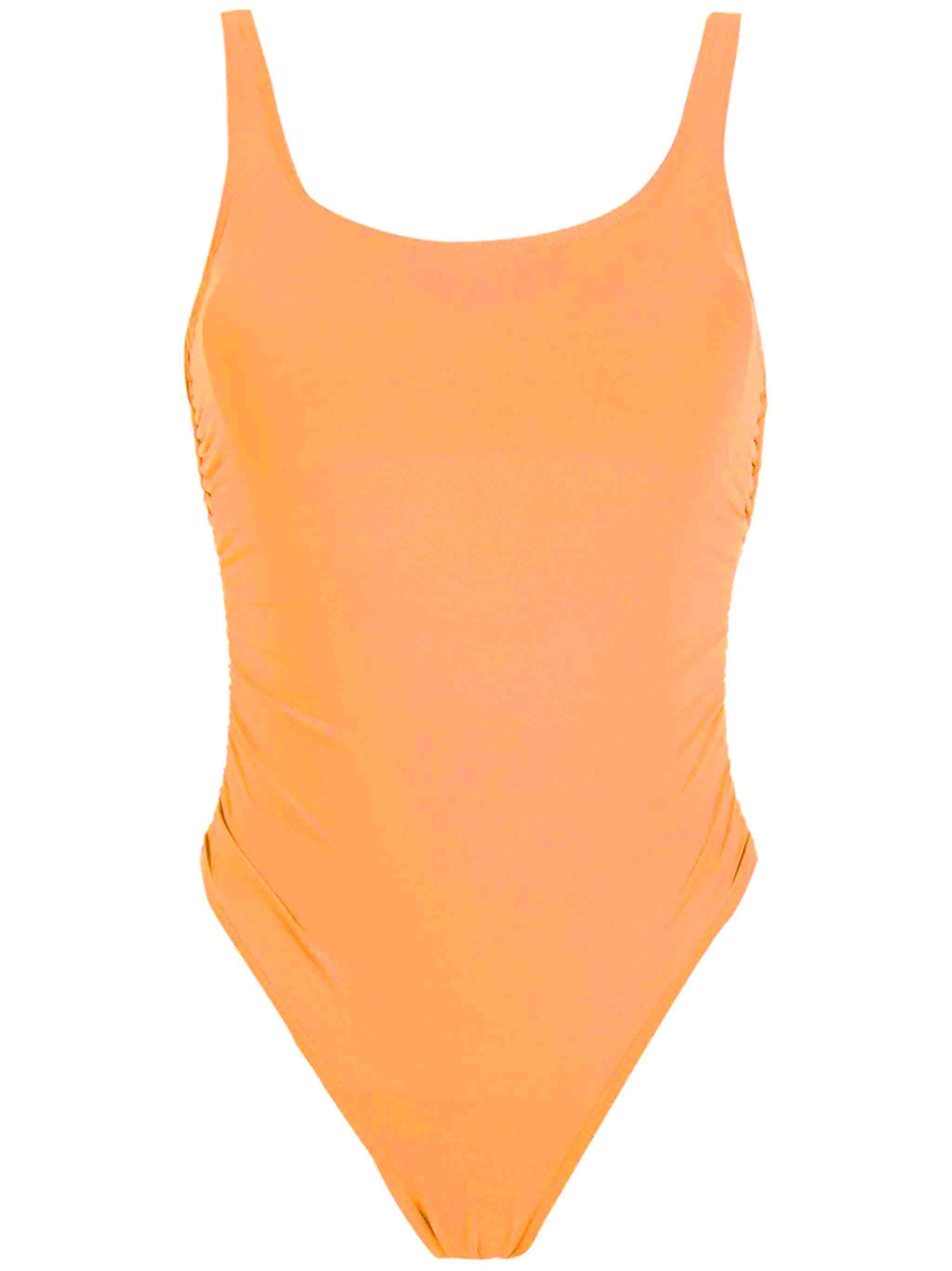 AMIR SLAMA Swimsuit With Side Straps And Cutout Detail - SATIN | Brazilian Luxury Fashion