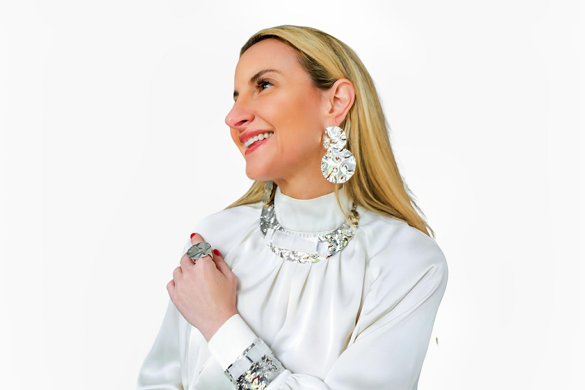 SATIN | Brazilian Luxury Fashion JULIANA MANZINI JULIANA MANZINI Fashion Jewelry - Elegant Life Hi-Lo Bracelet For Daily Luxe