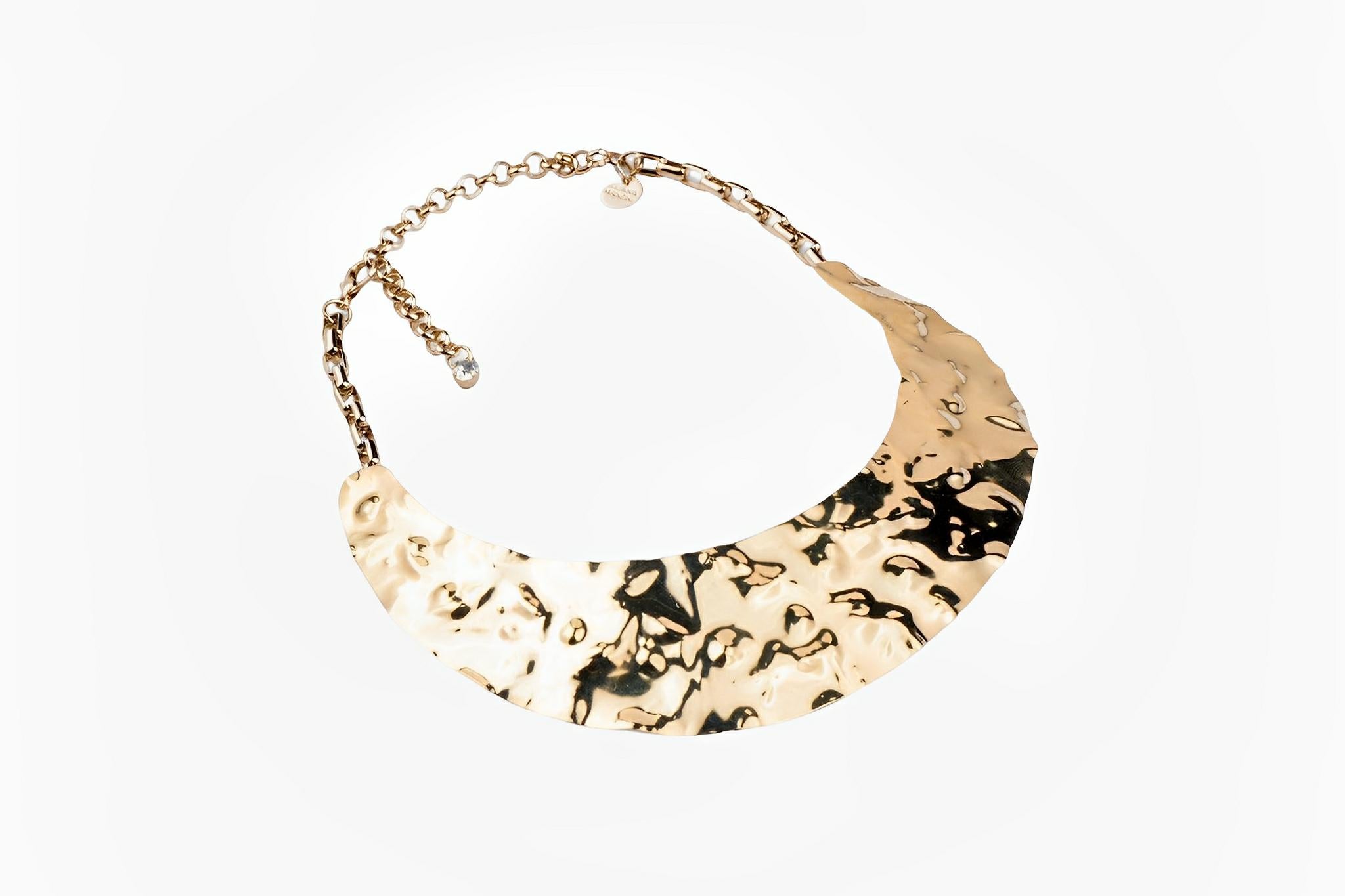 SATIN | Brazilian Luxury Fashion JULIANA MANZINI JULIANA MANZINI Fashion Jewelry - Exclusive Golden Life Hi-Lo Short Necklace