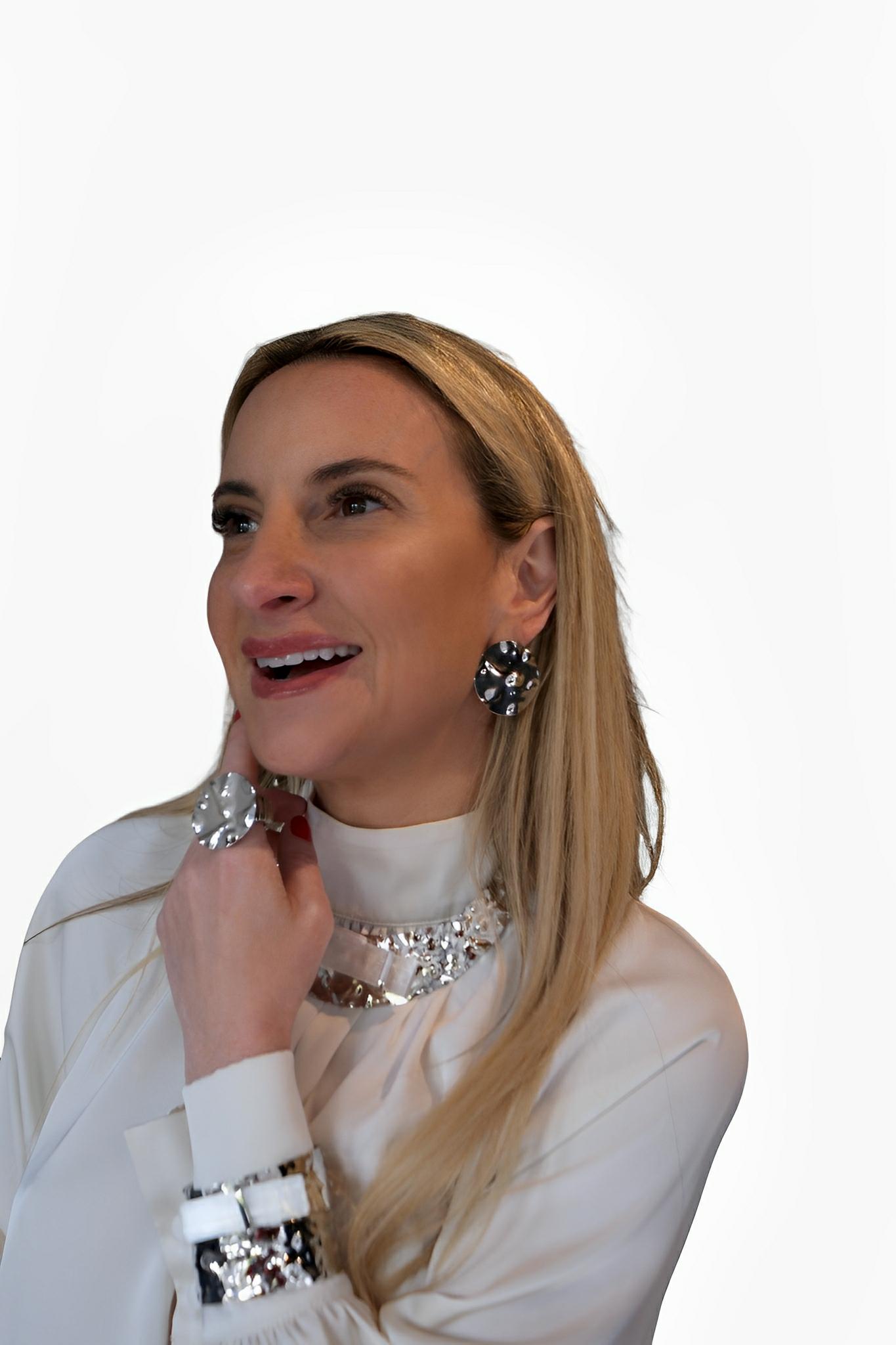 SATIN | Brazilian Luxury Fashion JULIANA MANZINI JULIANA MANZINI Fashion Jewelry - Elegant Life Hi-Lo Bracelet For Daily Luxe