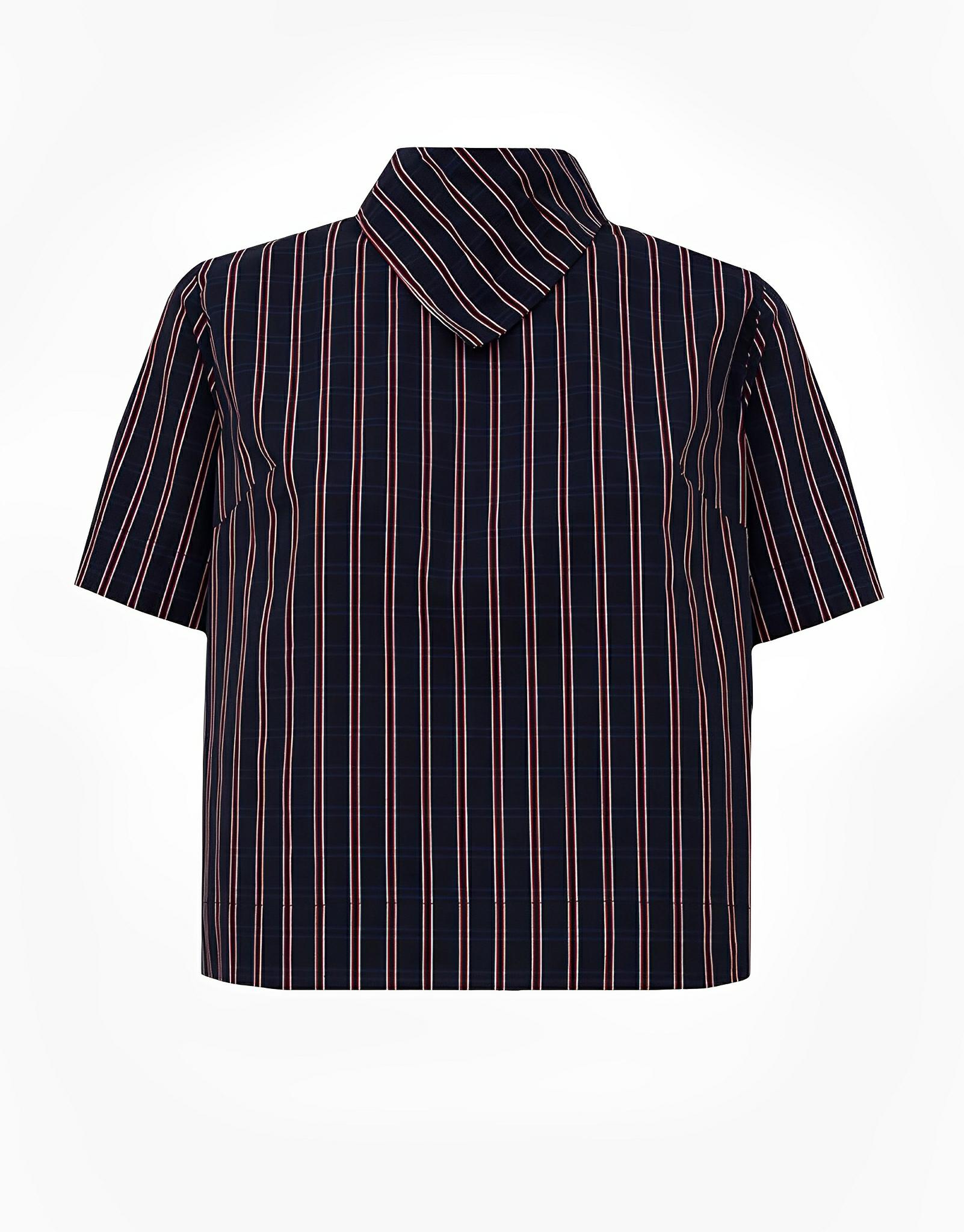 SATIN | Brazilian Luxury Fashion LILLY SARTI LILLY SARTI Western Scarf Collar Blouse