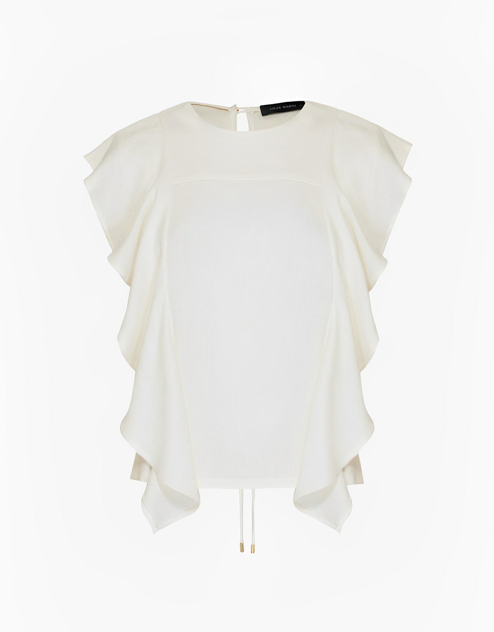SATIN | Brazilian Luxury Fashion LILLY SARTI LILLY SARTI Fish Tied Blouse