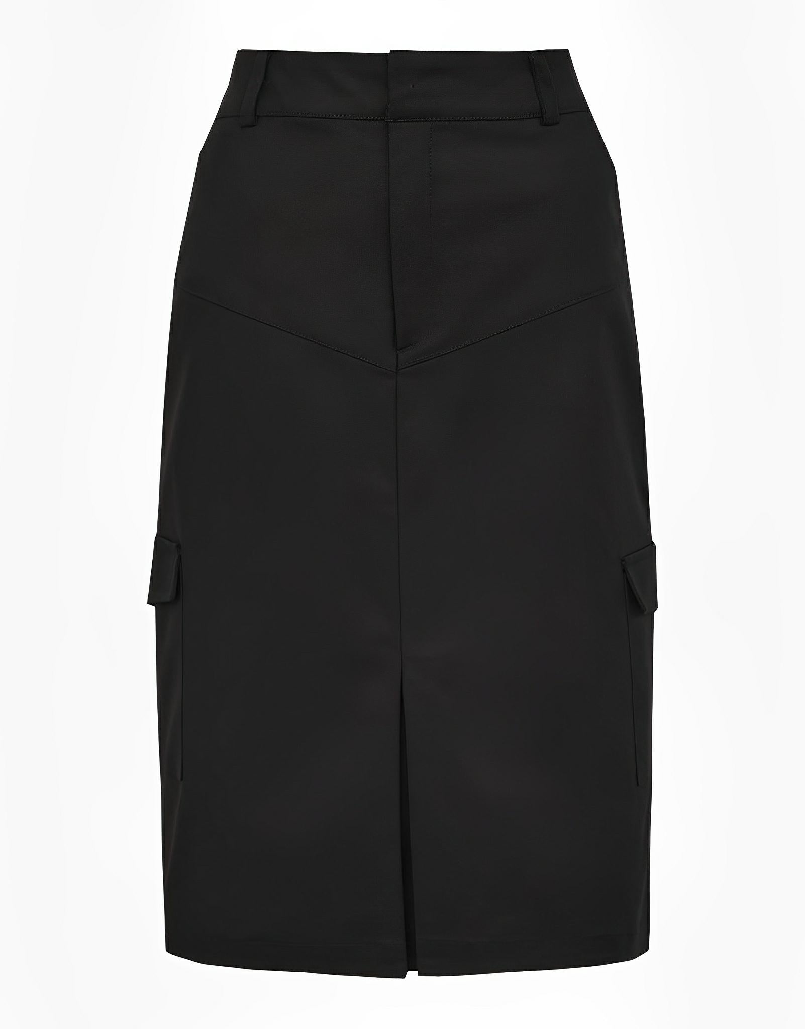 SATIN | Brazilian Luxury Fashion LILLY SARTI LILLY SARTI Gabardine Midi Skirt