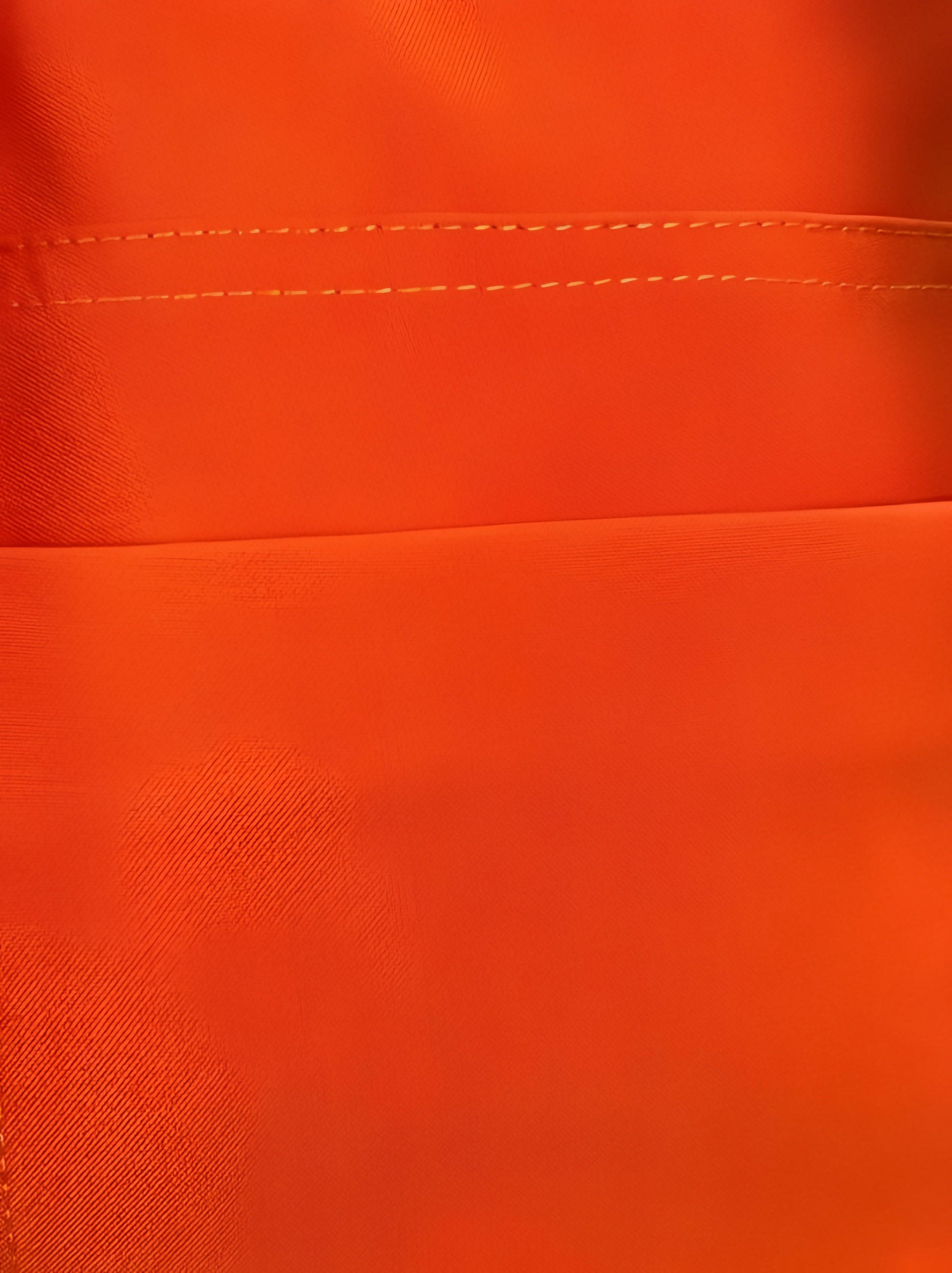 MIXED Eleonora Pants In Orange Color - SATIN | Brazilian Luxury Fashion