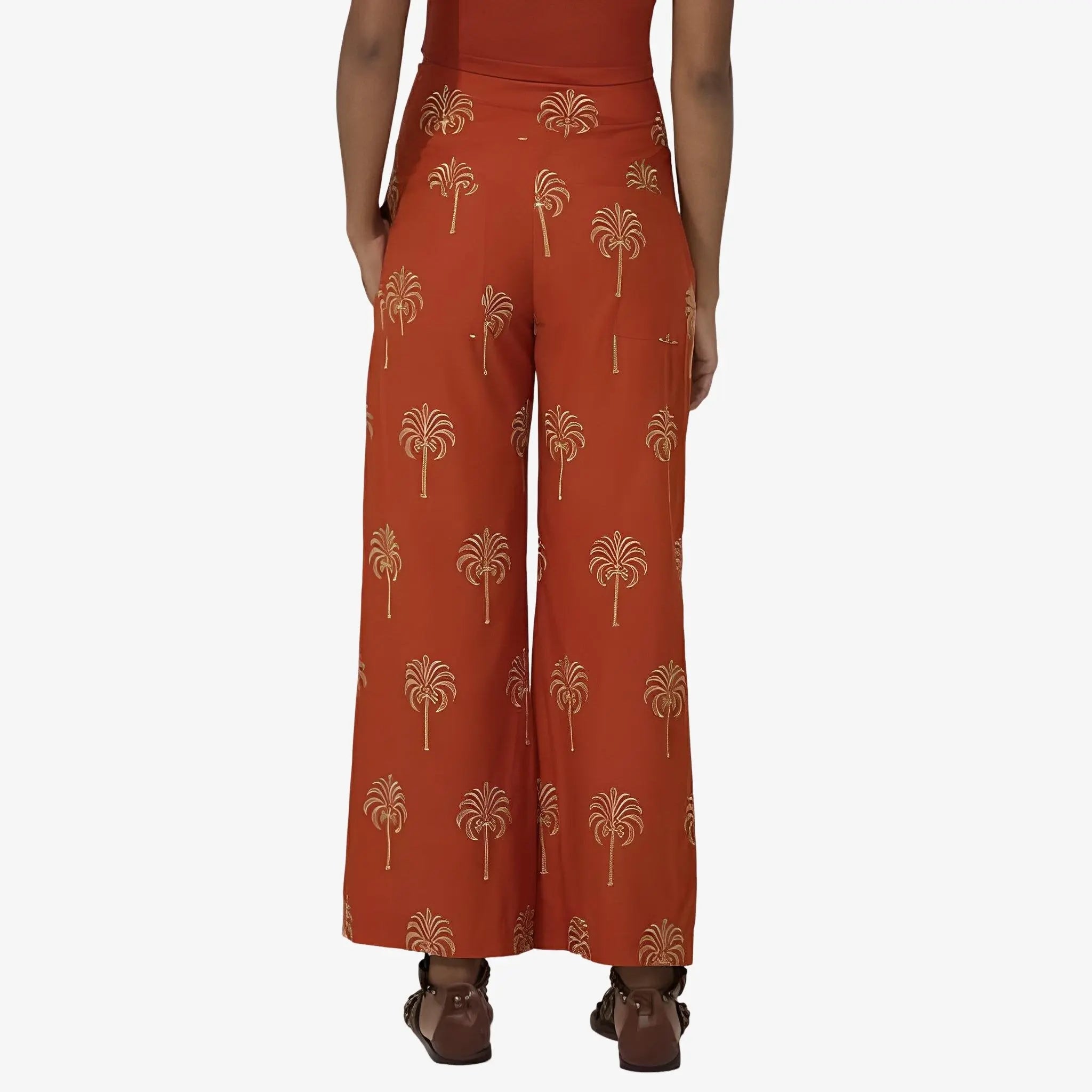 SATIN | Brazilian Luxury Fashion MIXED MIXED Coqueiro Pants In Cocou Color