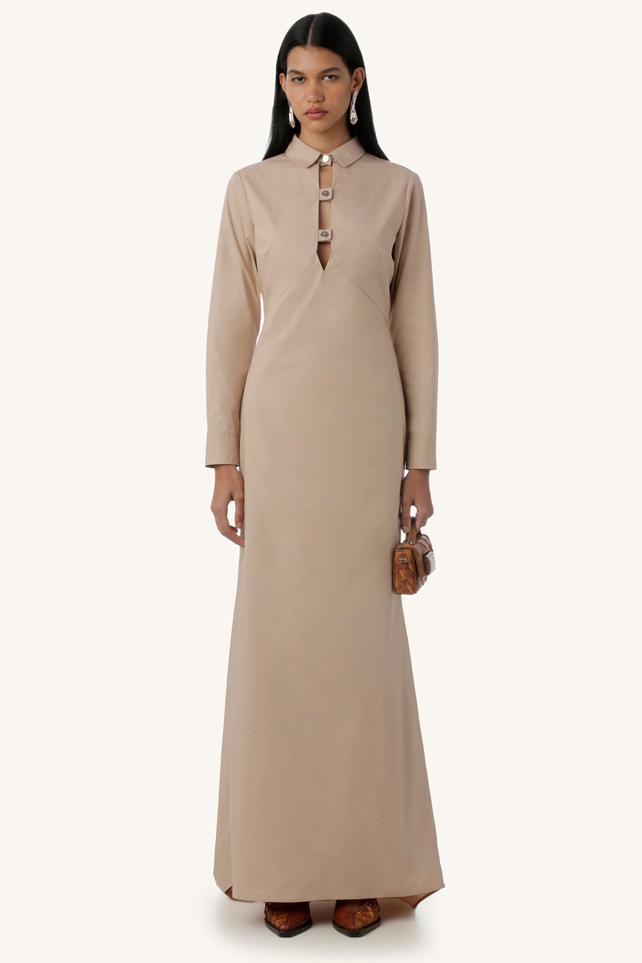 MISCI Helena Beige Dress