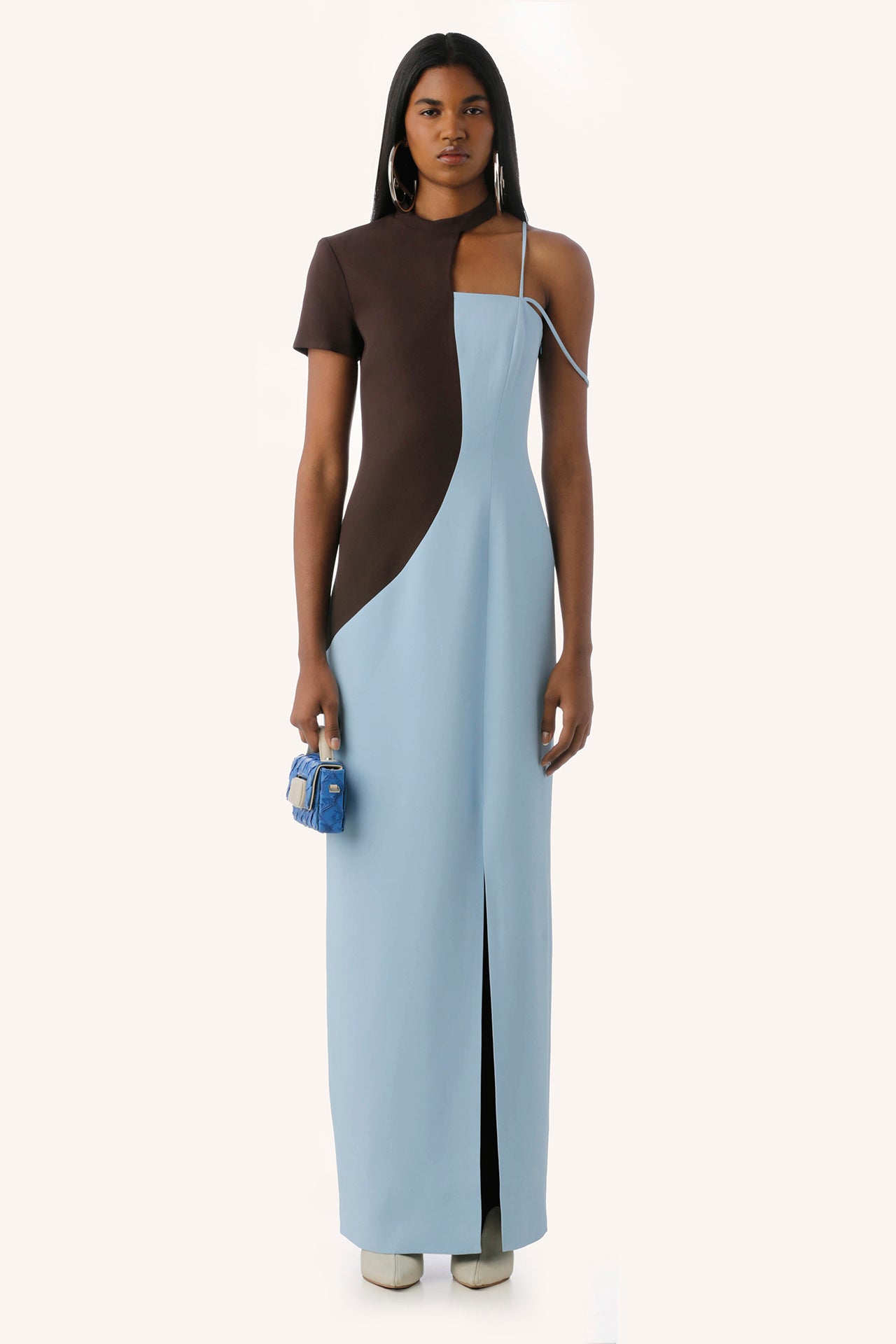 MISCI Cordova Blue Crepe Dress