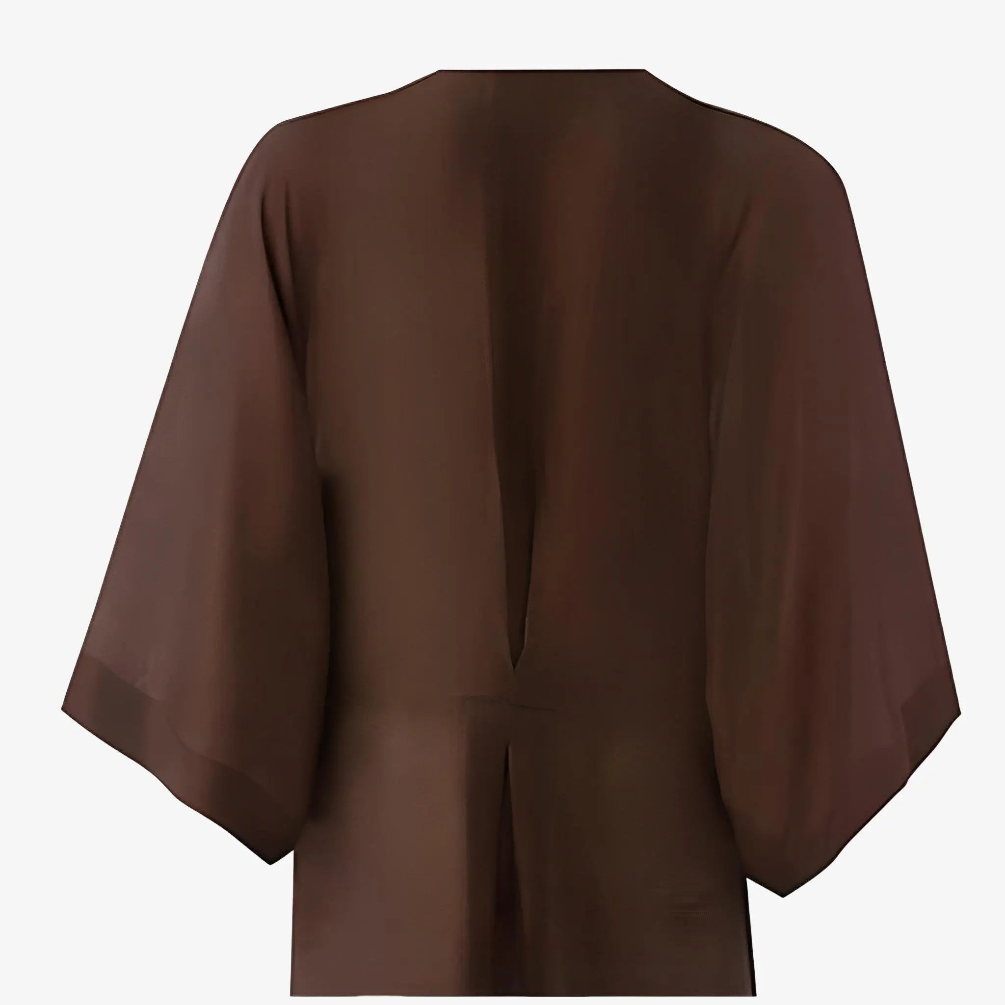 SATIN | Brazilian Luxury Fashion MISCI MISCI Cecilia Brown Dress
