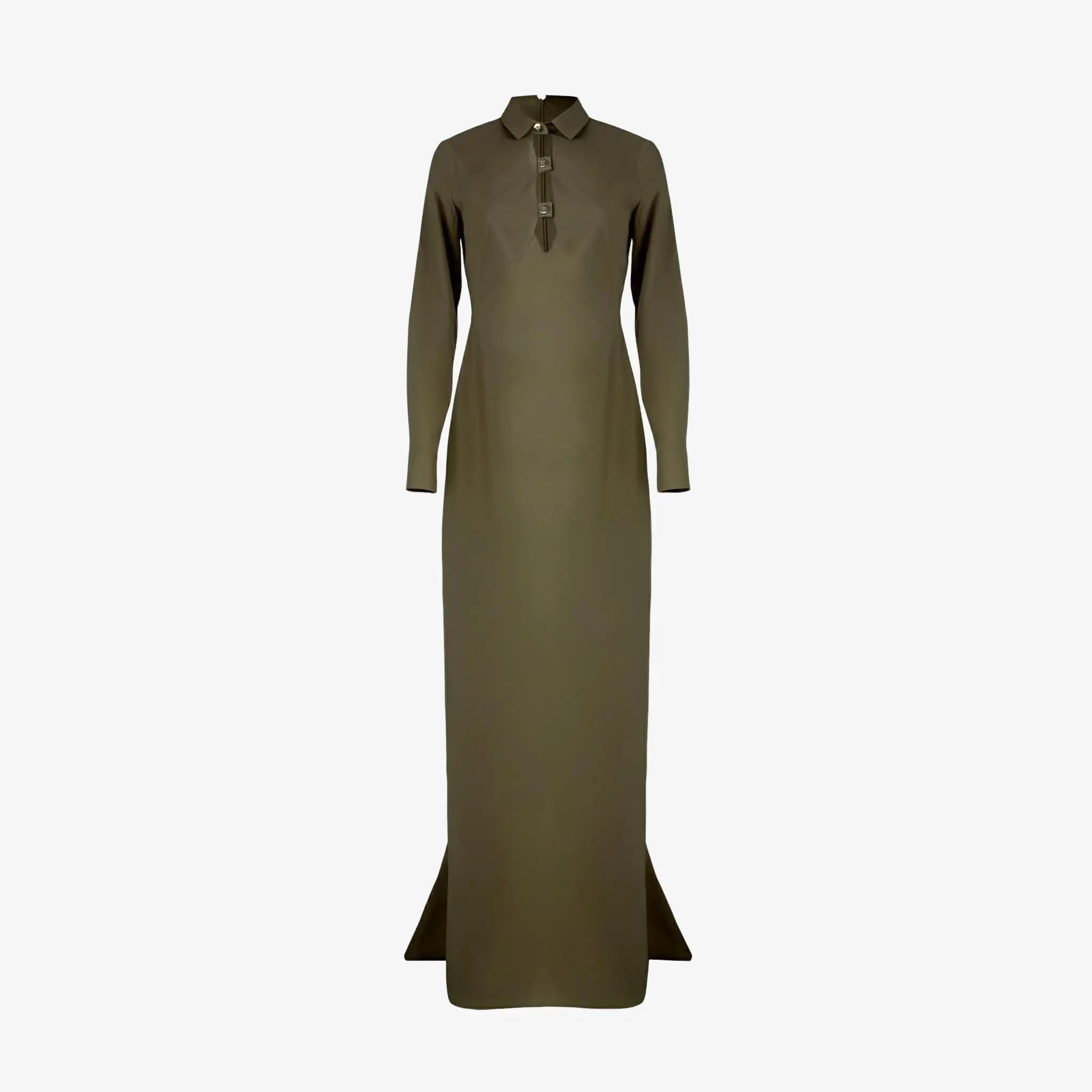SATIN | Brazilian Luxury Fashion MISCI MISCI Helena Green Dress