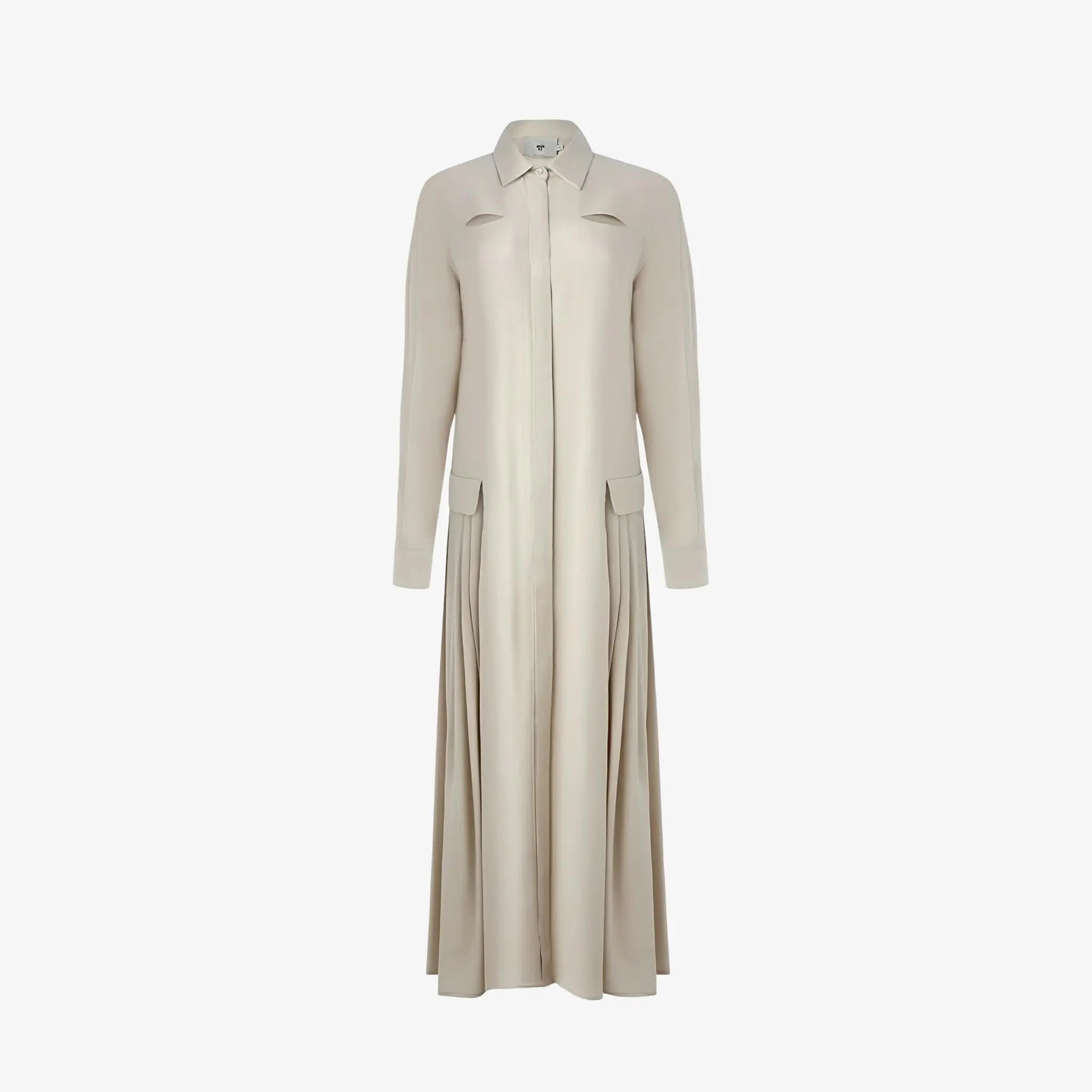 SATIN | Brazilian Luxury Fashion MISCI MISCI Victoria Natural Cotton Dress