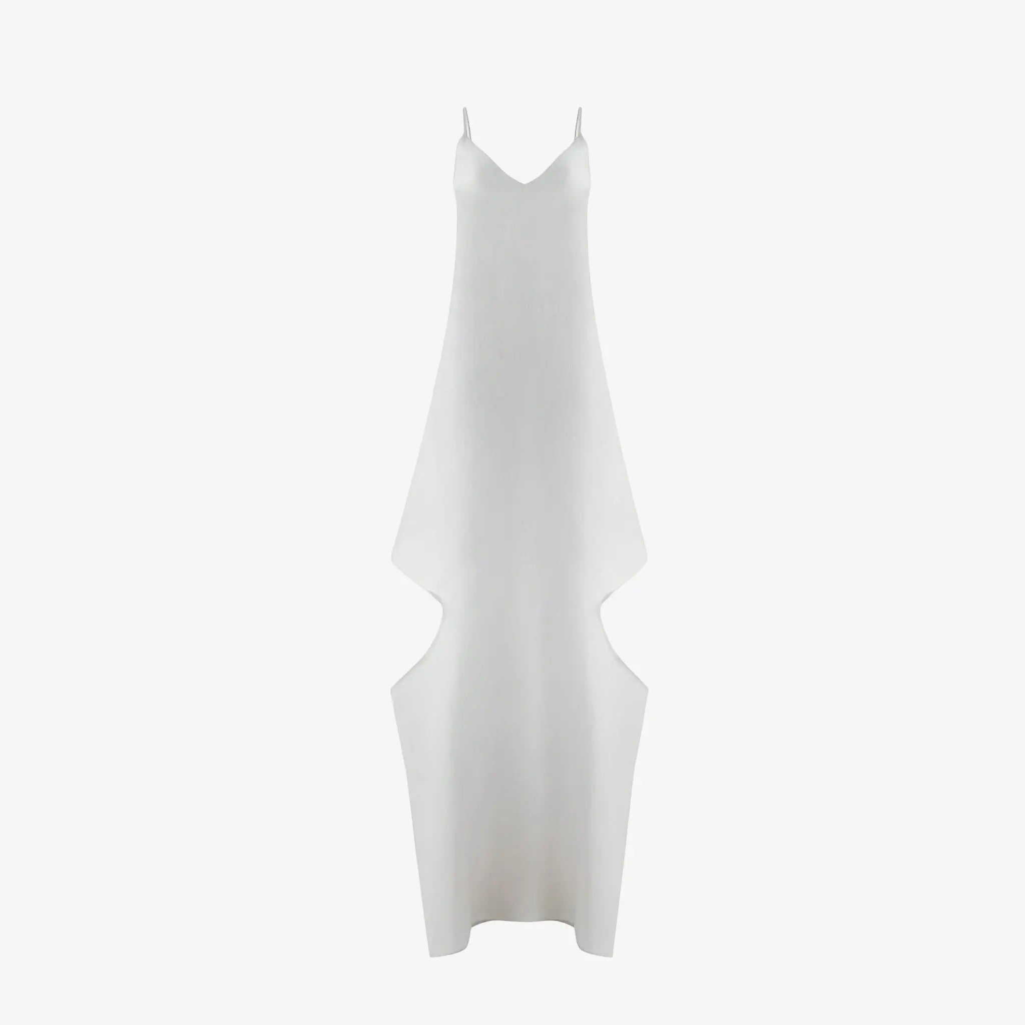 SATIN | Brazilian Luxury Fashion MISCI MISCI Cascavel Off-White Linen Dress