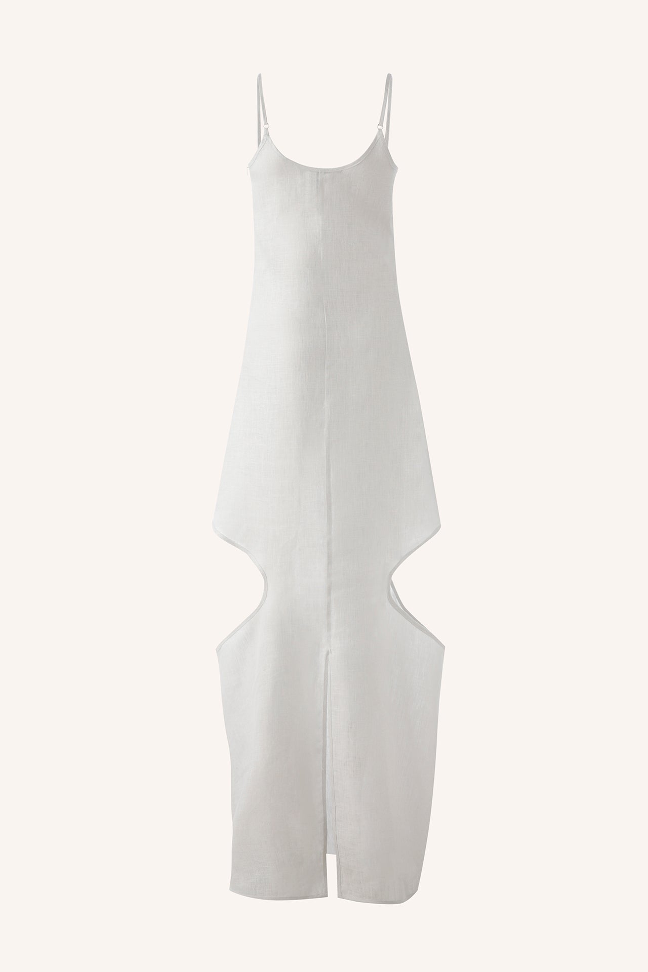 MISCI Cascavel Off-White Linen Dress