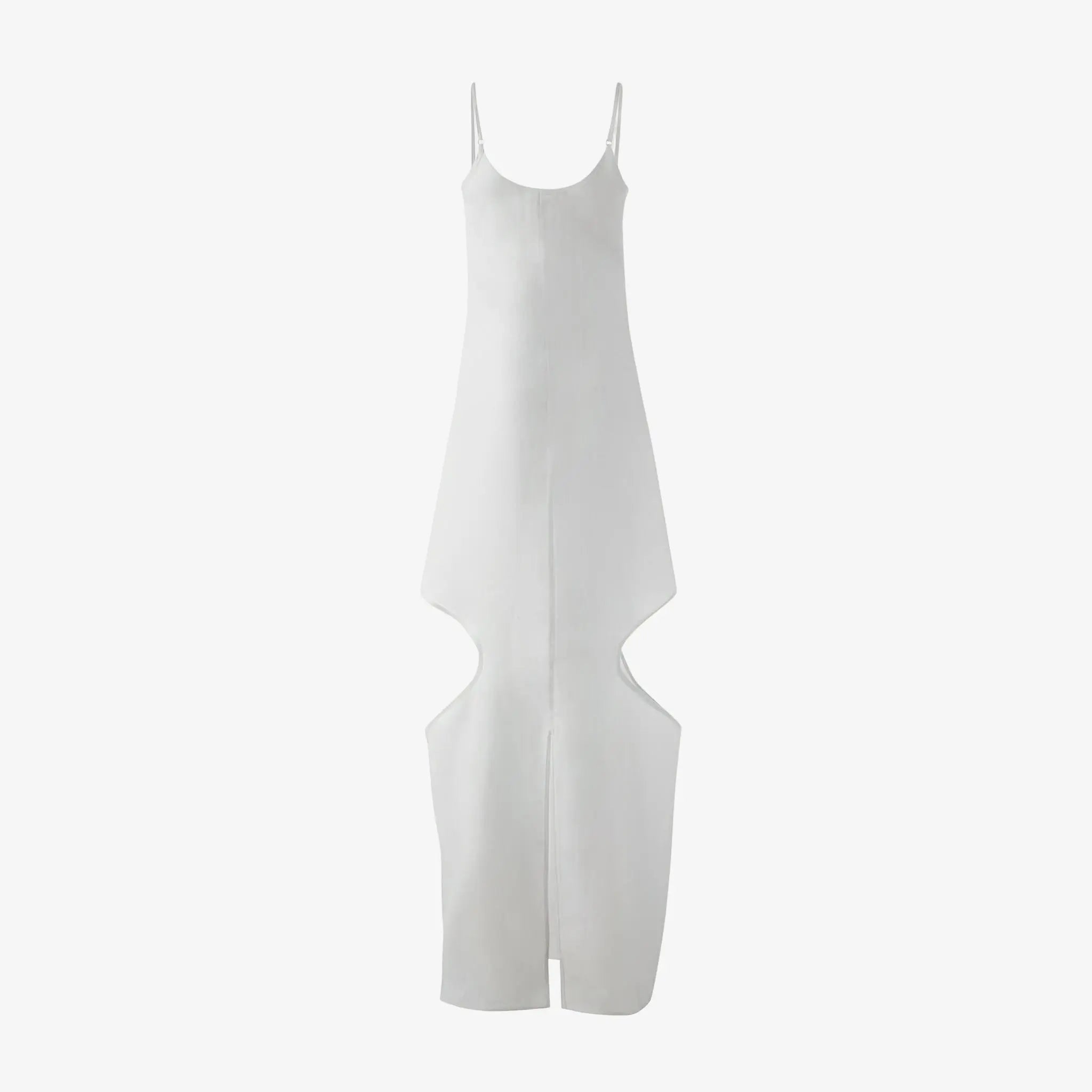 SATIN | Brazilian Luxury Fashion MISCI MISCI Cascavel Off-White Linen Dress