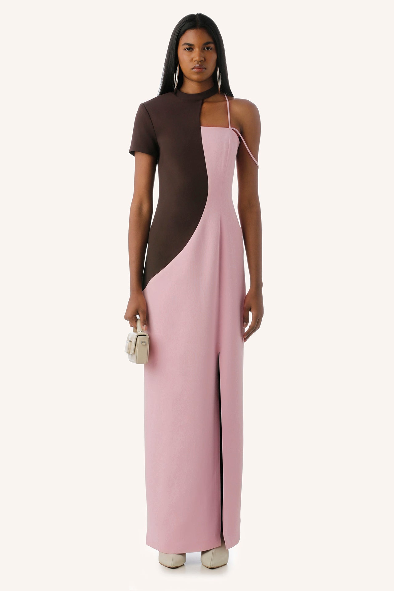 MISCI Cordova Pink Crepe Dress