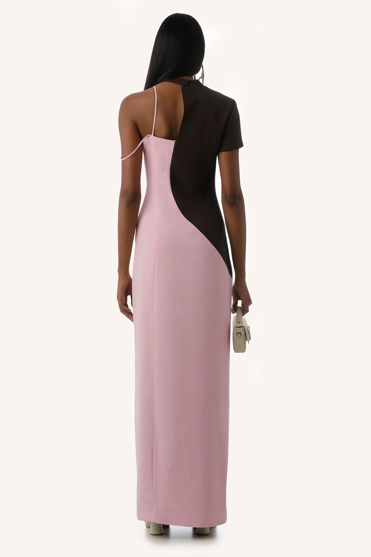 MISCI Cordova Pink Crepe Dress