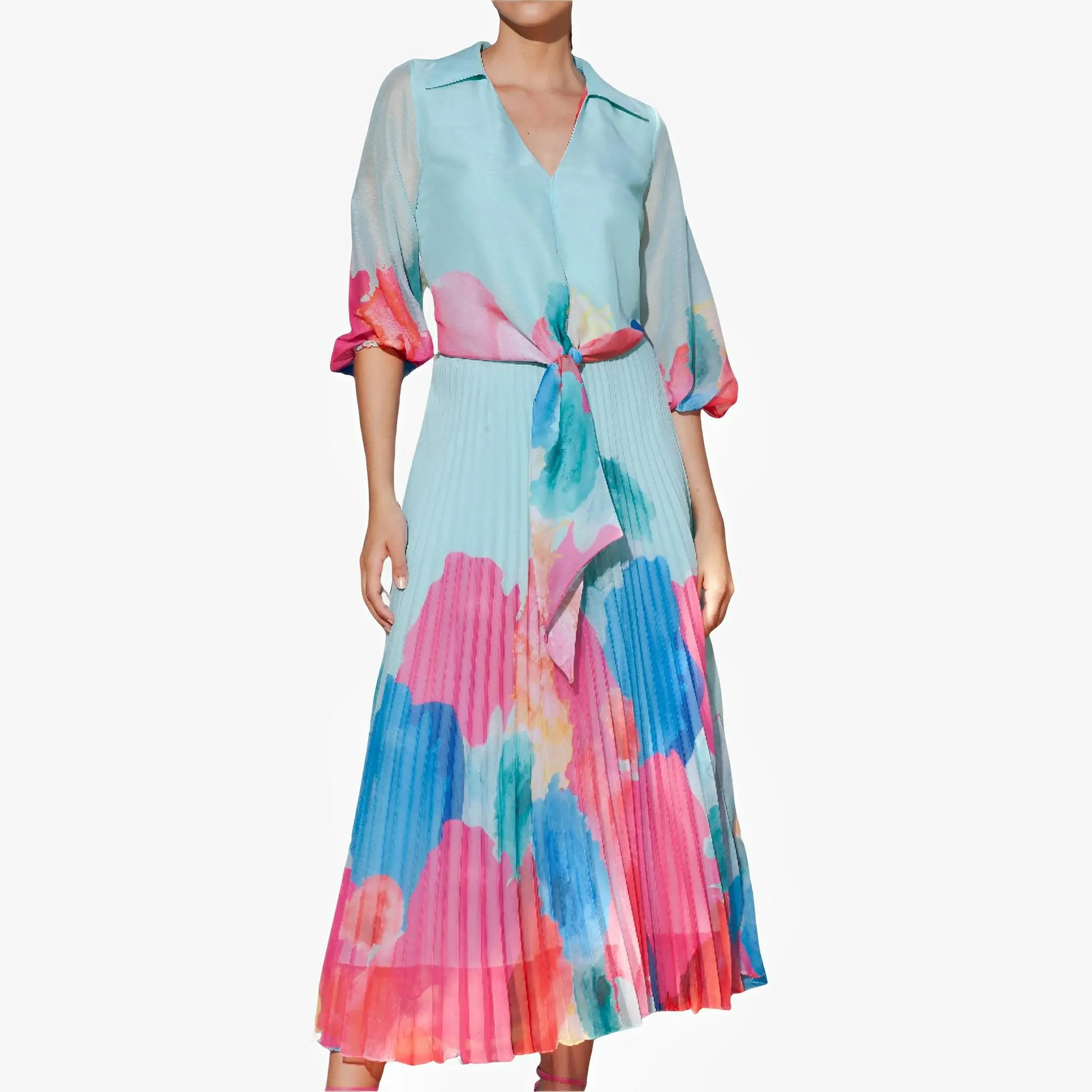 SATIN | Brazilian Luxury Fashion TONAGE TONAGE Blouse Print with abstract colorful spots