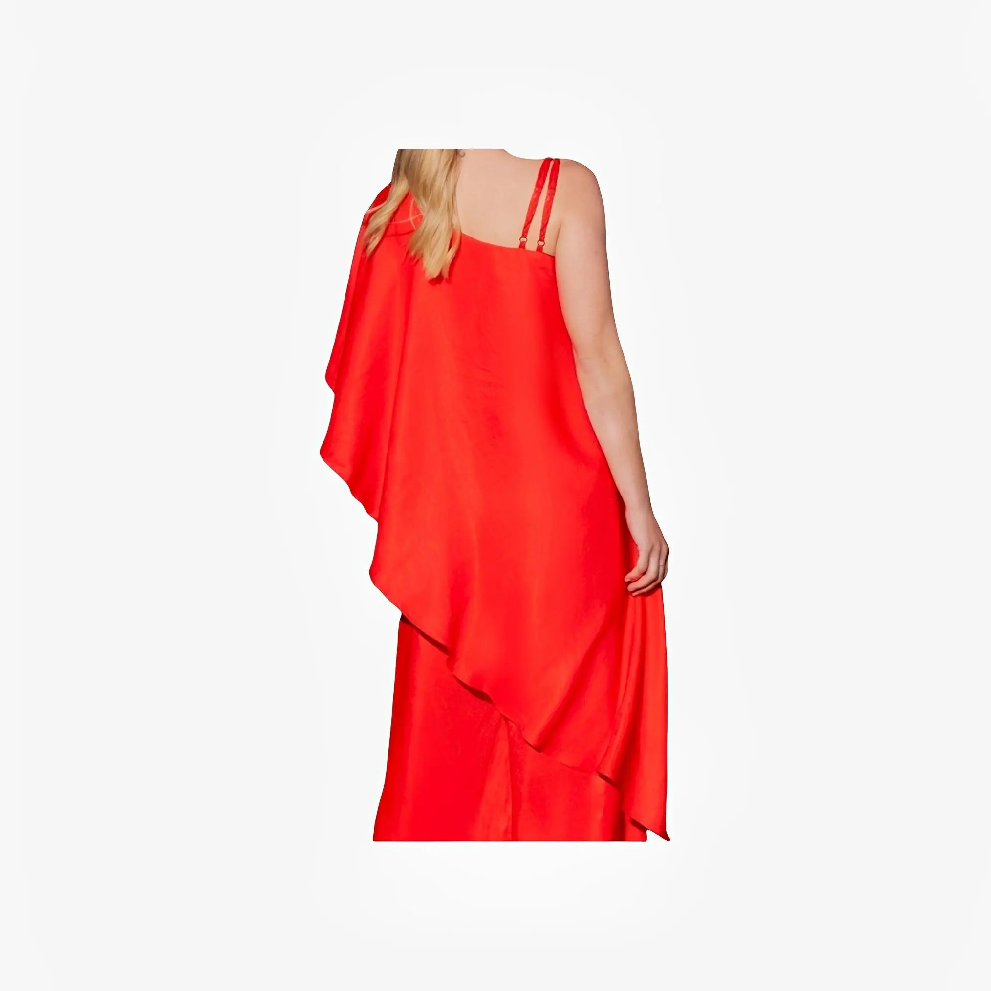 SATIN | Brazilian Luxury Fashion TONAGE TONAGE Blouse Plain Red Viscose